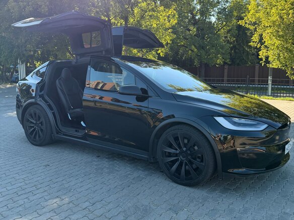 2021 Tesla Model X Plaid I Рестайлинг, чёрный, 8500000 рублей - вид 7