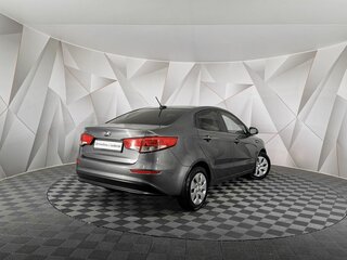 2017 Kia Rio III Рестайлинг, серый, 1095000 рублей, вид 2