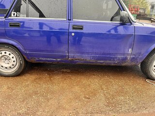 2010 Lada (ВАЗ) 2107, синий, 110000 рублей, вид 5