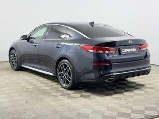 2019 Kia Optima IV Рестайлинг, синий, 2142900 рублей, вид 2