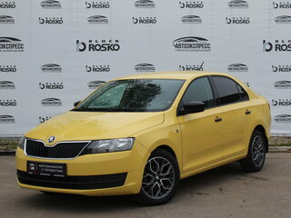 2017 Skoda Rapid I, жёлтый, 999000 рублей, вид 1