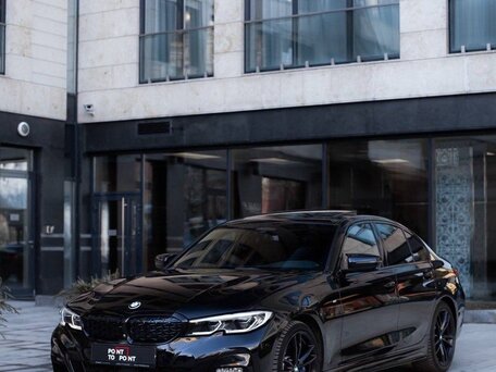 2019 BMW 3 серии 320d xDrive VII (G2x), чёрный, 3790000 рублей, вид 1