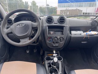 2012 Lada (ВАЗ) Granta I, чёрный, 109999 рублей, вид 5