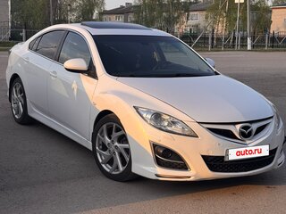 2010 Mazda 6 II (GH) Рестайлинг, белый, 1000000 рублей, вид 1