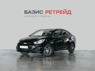2014 Hyundai Solaris I Рестайлинг, чёрный, 1069000 рублей, вид 1