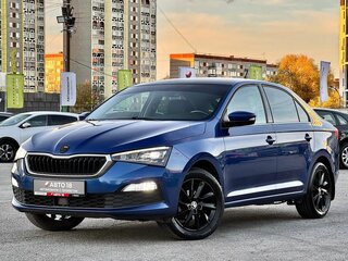 2020 Skoda Rapid II, синий, 1699000 рублей, вид 4