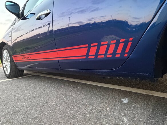 2007 Fiat Bravo II, синий, 455000 рублей - вид 11