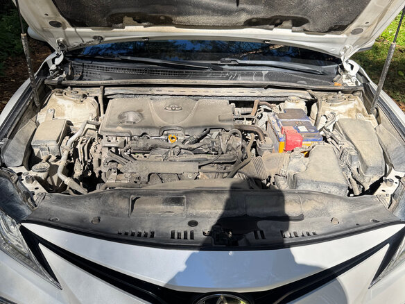 2021 Toyota Camry VIII (XV70) Рестайлинг, белый - вид 14