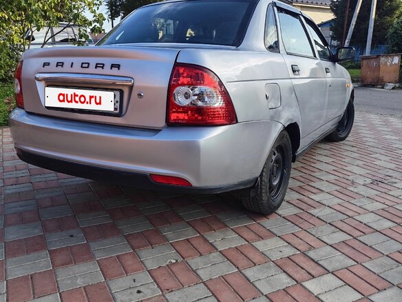2008 Lada (ВАЗ) Priora I, серый, 130000 рублей - вид 3