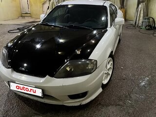 2004 Hyundai Tiburon II (GK), белый, 460000 рублей, вид 2
