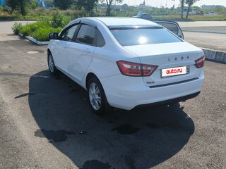 2019 Lada (ВАЗ) Vesta I, белый, 980000 рублей, вид 5