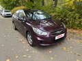 2011 Hyundai Solaris I, фиолетовый, 680000 рублей
