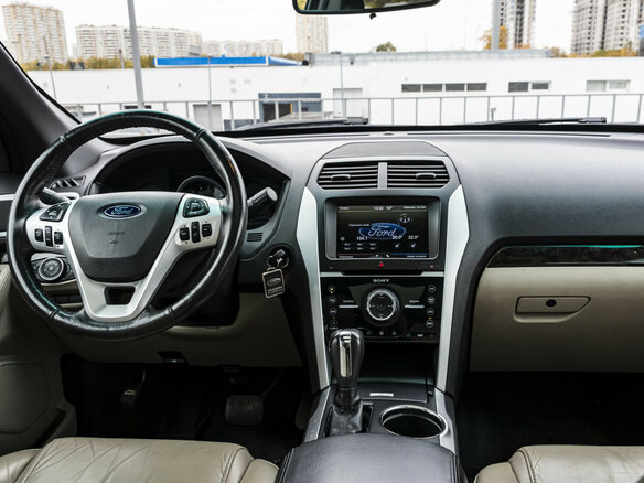 2013 Ford Explorer V, чёрный, 1648000 рублей - вид 11