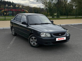 2009 Hyundai Accent ТагАЗ II, серый, 383000 рублей, вид 1