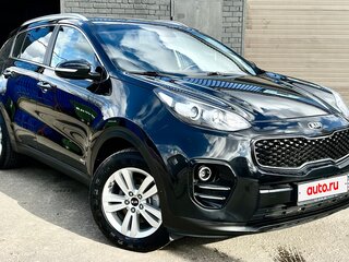2017 Kia Sportage IV, чёрный, 1749000 рублей, вид 1