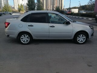 2019 Lada (ВАЗ) Granta I Рестайлинг, серебристый, 650000 рублей, вид 2