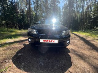 2007 Mitsubishi Outlander II, чёрный, 990000 рублей, вид 3