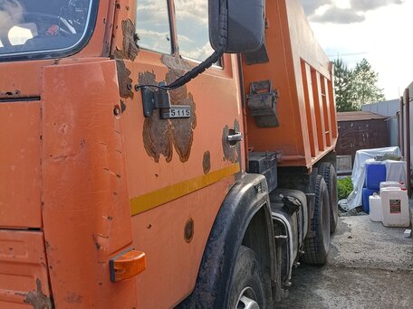 2005 КамАЗ 65115, оранжевый, 1500000 рублей, вид 3