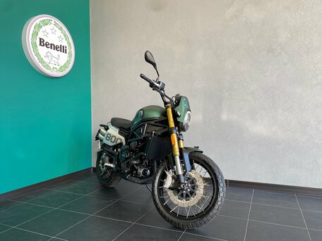 2023 Benelli Leoncino 800 Trail, зелёный, 690000 рублей, вид 2