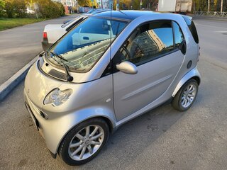 2005 Smart Fortwo I Рестайлинг, серебристый, 470000 рублей, вид 1