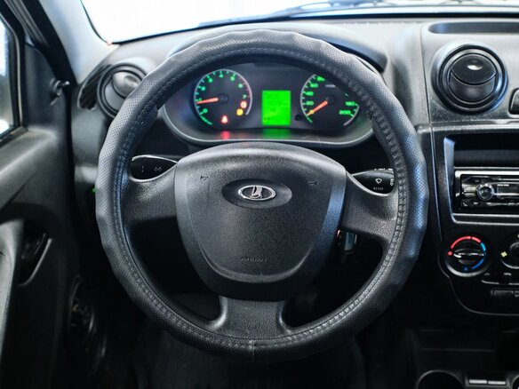 2013 Lada (ВАЗ) Granta I, белый, 375000 рублей - вид 8