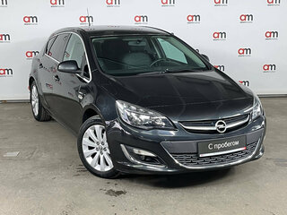 2014 Opel Astra J Рестайлинг, чёрный, 729000 рублей, вид 1