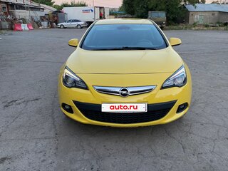 2011 Opel Astra GTC H Рестайлинг, жёлтый, 800000 рублей, вид 3