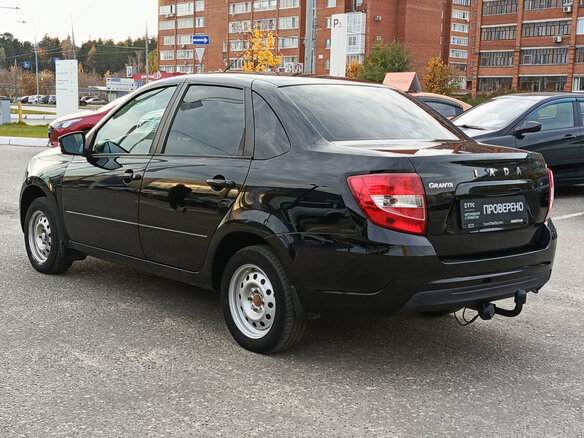 2022 Lada (ВАЗ) Granta I Рестайлинг, чёрный, 660000 рублей - вид 6