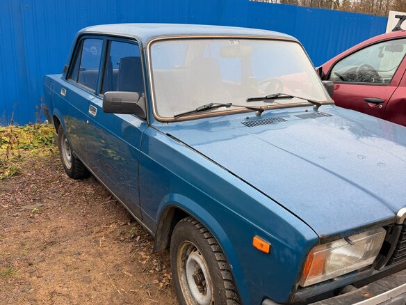 2005 Lada (ВАЗ) 2107, синий, 250000 рублей - вид 1