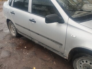 2007 Lada (ВАЗ) Kalina I, серебристый, 90000 рублей, вид 4