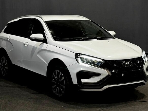 2024 Lada (ВАЗ) Vesta SW Cross I Рестайлинг (NG), белый, 1440000 рублей - вид 2