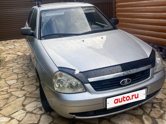 2008 Lada (ВАЗ) Priora I, серебристый, 250000 рублей