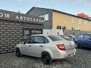 2018 Lada (ВАЗ) Granta I, серебристый, 529000 рублей, вид 5