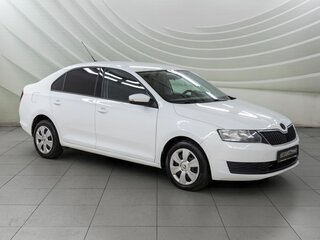 2017 Skoda Rapid I Рестайлинг, белый, 1148000 рублей, вид 1