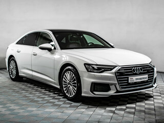 2020 Audi A6 45 TFSI V (C8), белый, 3777000 рублей, вид 3