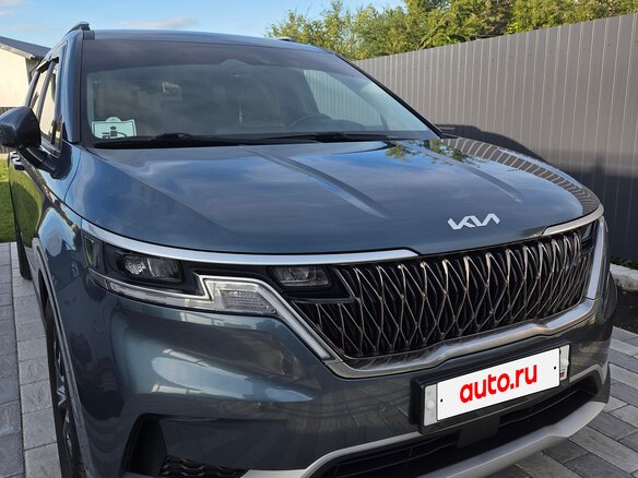 2021 Kia Carnival IV, голубой, 3650000 рублей - вид 3