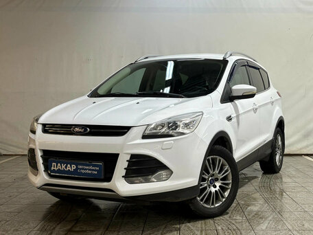 2013 Ford Kuga II, белый, 910000 рублей, вид 1