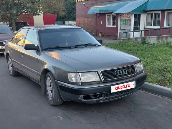 1992 Audi 100 IV (C4), серый, 130000 рублей - вид 2
