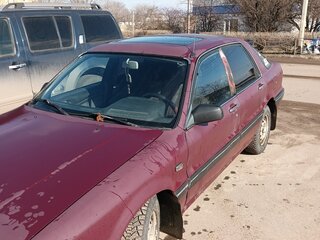 1991 Mitsubishi Galant VI, пурпурный, 110000 рублей, вид 1
