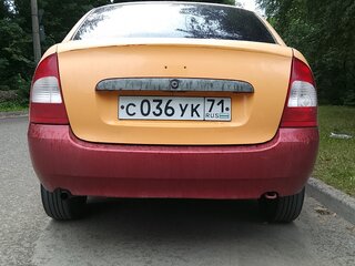 2005 Lada (ВАЗ) Kalina I, жёлтый, 171171 рублей, вид 4