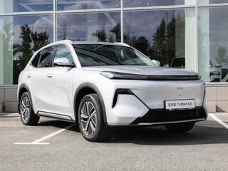 2026 Geely EX5 Гибрид EM-R, серебристый, 3791990 рублей, вид 5