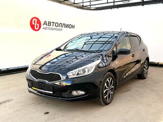 2013 Kia Ceed II, чёрный, 772050 рублей, вид 1