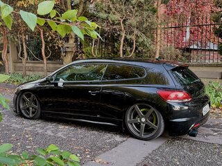 2009 Volkswagen Scirocco III, чёрный, 1277000 рублей, вид 4