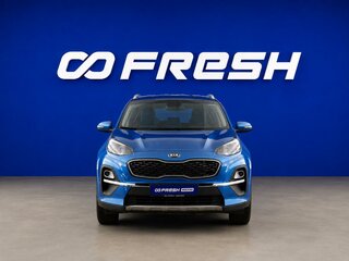 2021 Kia Sportage IV Рестайлинг, синий, 2569055 рублей, вид 3