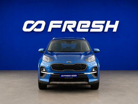 2021 Kia Sportage IV Рестайлинг, синий, 2499055 рублей, вид 3