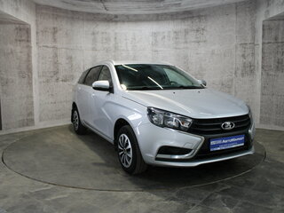 2020 Lada (ВАЗ) Vesta SW I, серебристый, 1159000 рублей, вид 3