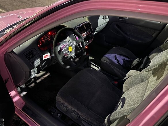 1999 Honda Civic VI Рестайлинг, синий, 475000 рублей - вид 17