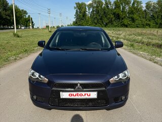 2007 Mitsubishi Lancer X, синий, 745000 рублей, вид 2