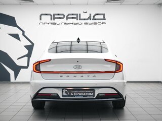 2020 Hyundai Sonata VIII (DN8), белый, 2299000 рублей, вид 4