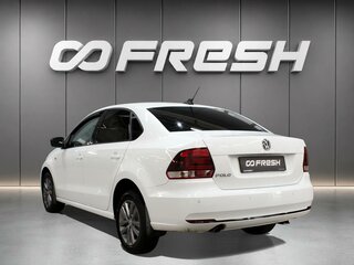 2019 Volkswagen Polo V Рестайлинг, белый, 1310000 рублей, вид 2